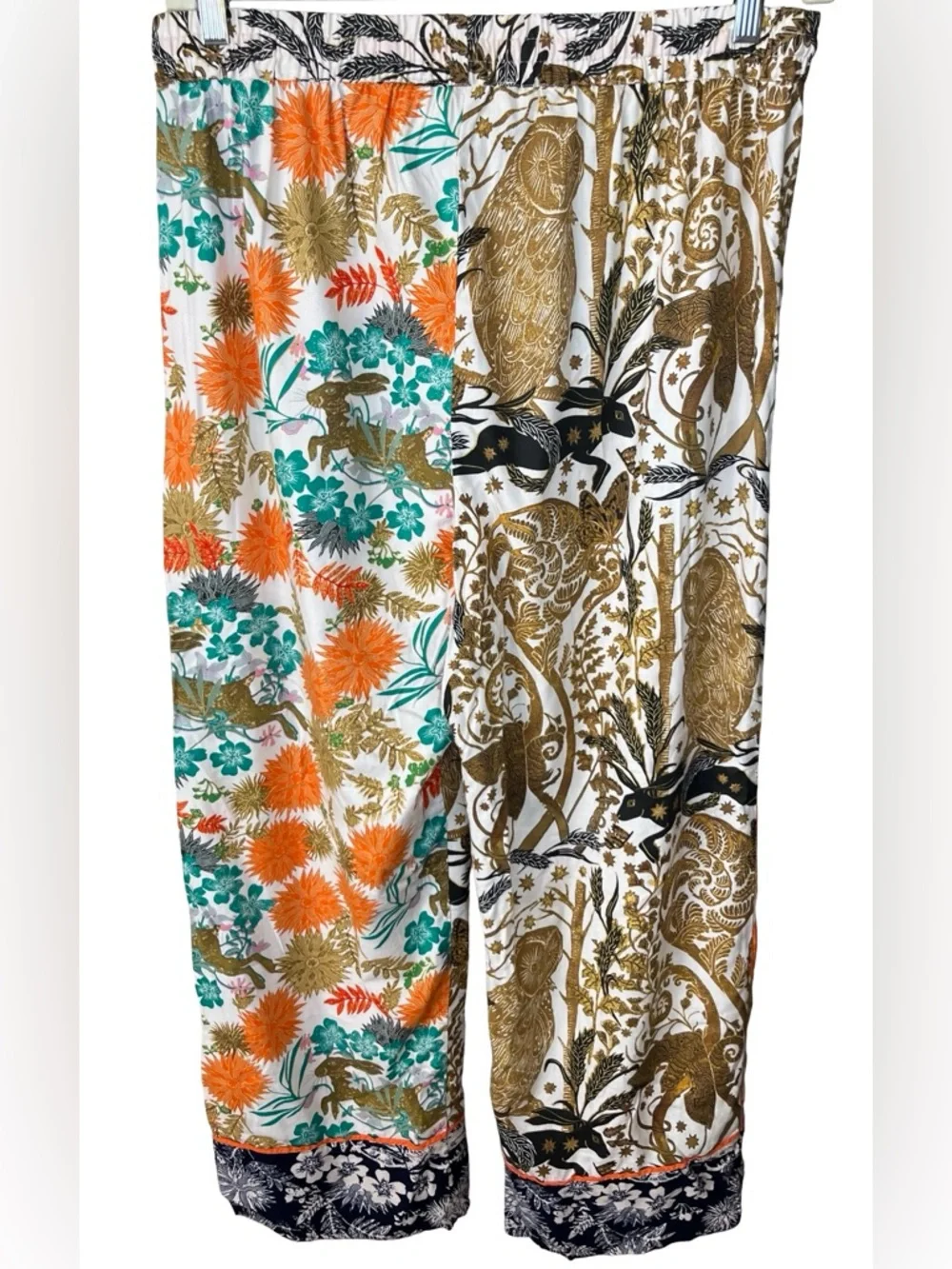 Anthropologie x Carolina K Pajama Set Size L Boho Botanical Luxe Lounge Set - Picture 9 of 13